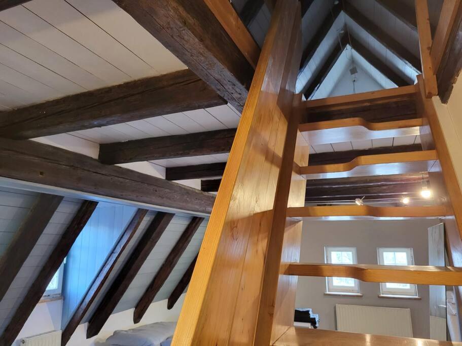 Fachwerk Maisonette In Nuertingen Zewnętrze zdjęcie