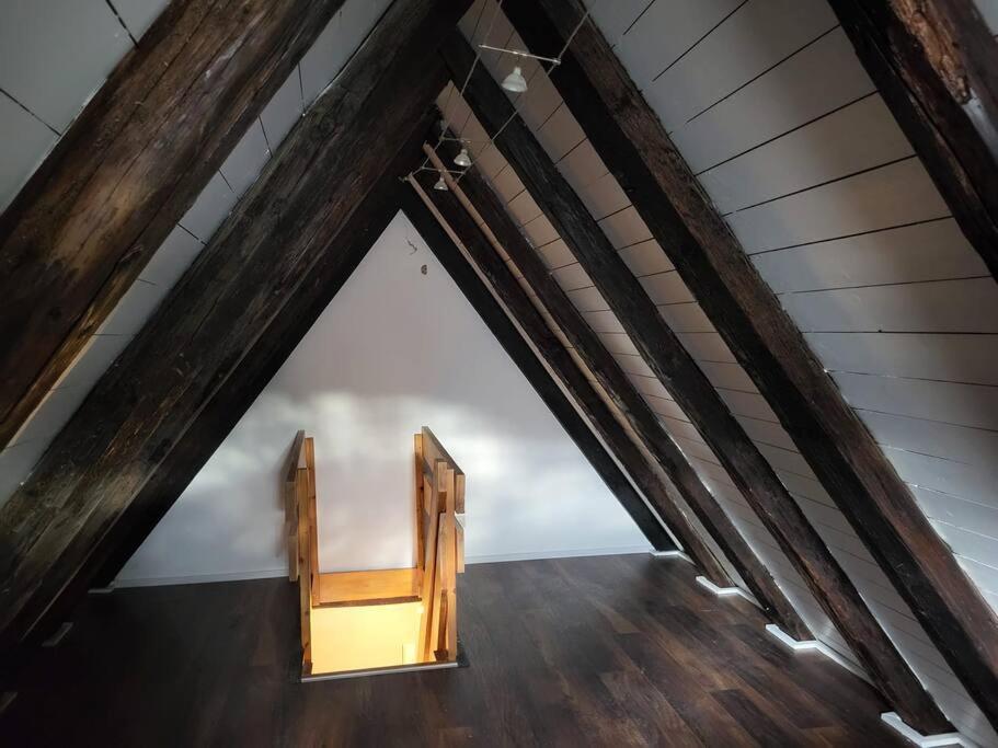 Fachwerk Maisonette In Nuertingen Zewnętrze zdjęcie