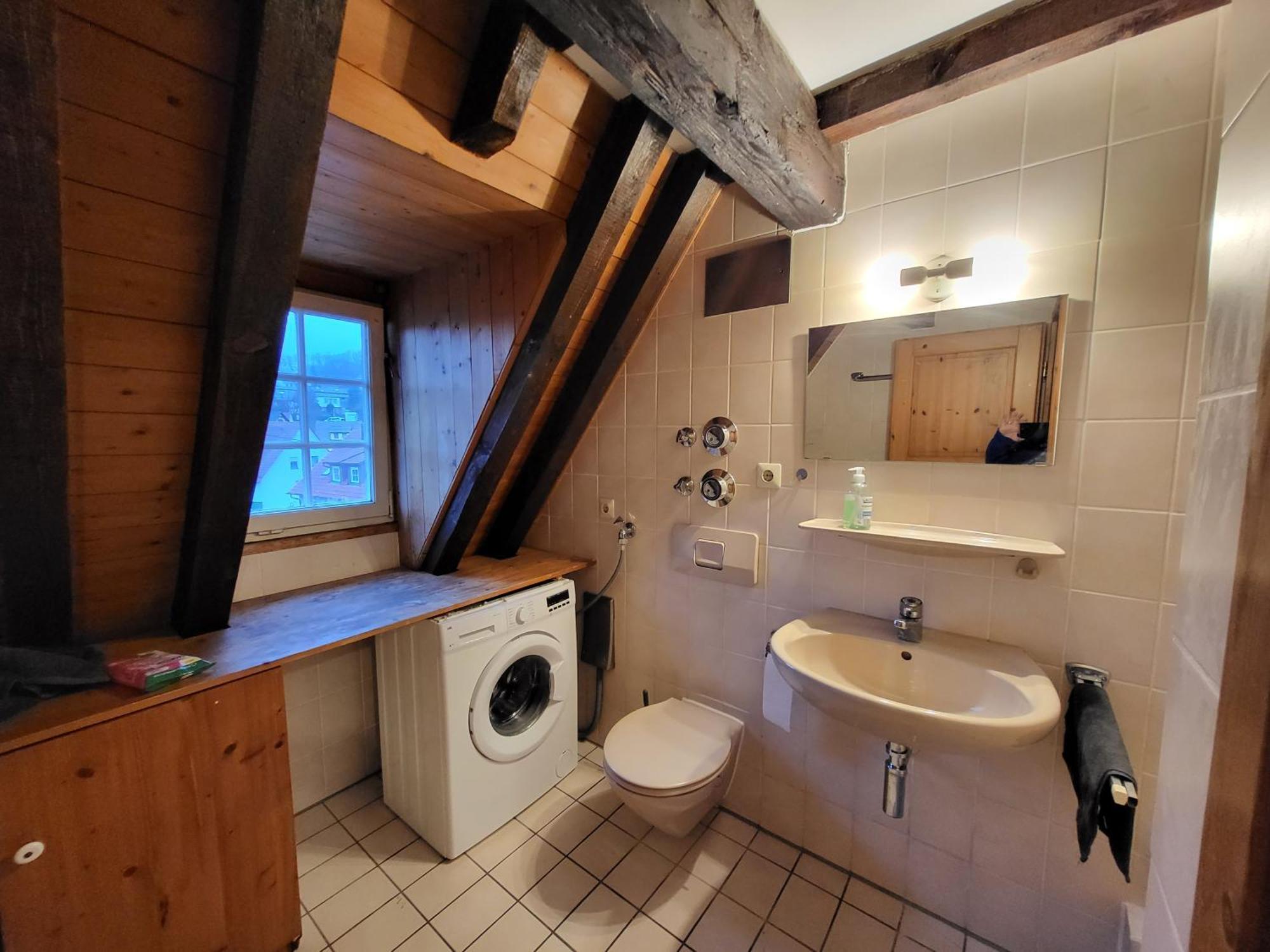 Fachwerk Maisonette In Nuertingen Zewnętrze zdjęcie