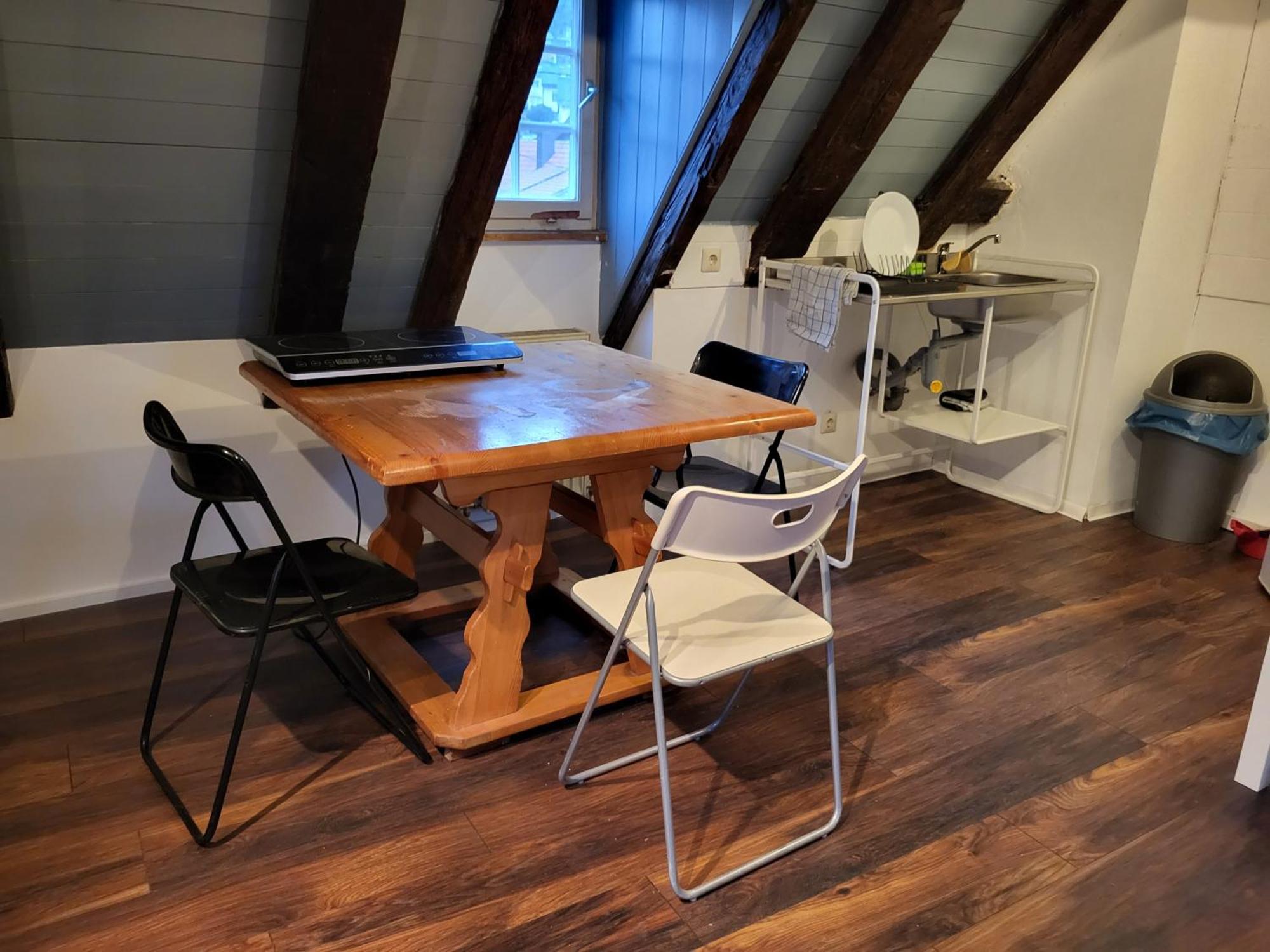 Fachwerk Maisonette In Nuertingen Zewnętrze zdjęcie